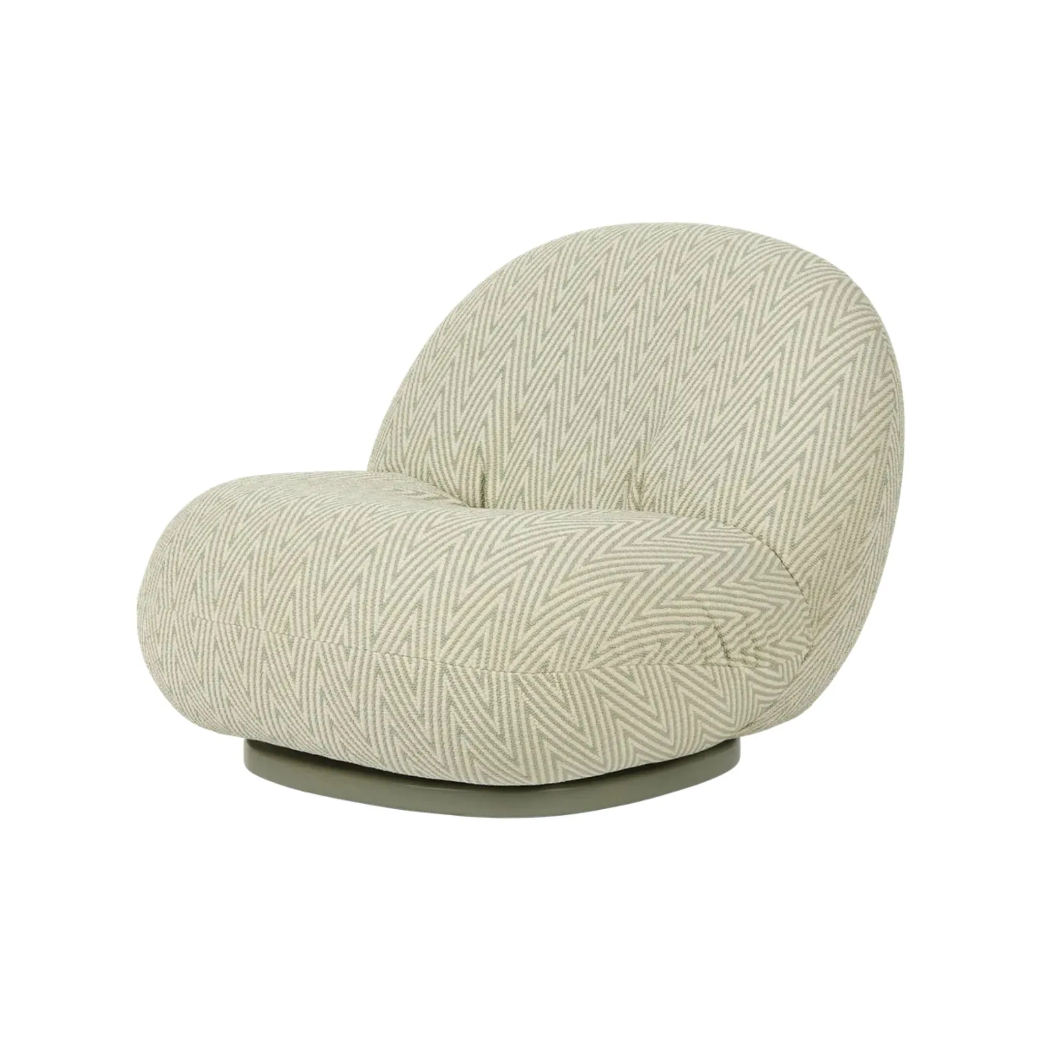 GUBI Pacha Outdoor Lounge Chair with Swivel by Pierre Paulin