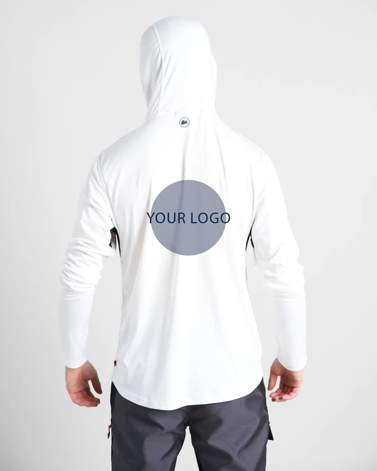 Hooded Quick Dry UVF 50  Tech T-Shirt Long Sleeved - Custom printed