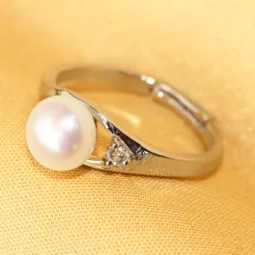 Imeora Real Pearl Adjustable Ring