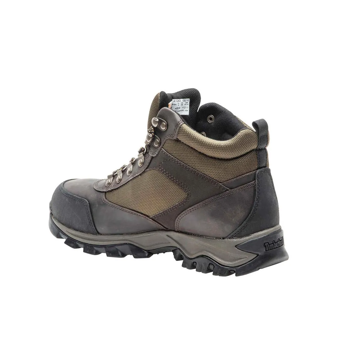 Keele Ridge Steel-Toe Waterproof Work Boot Brown