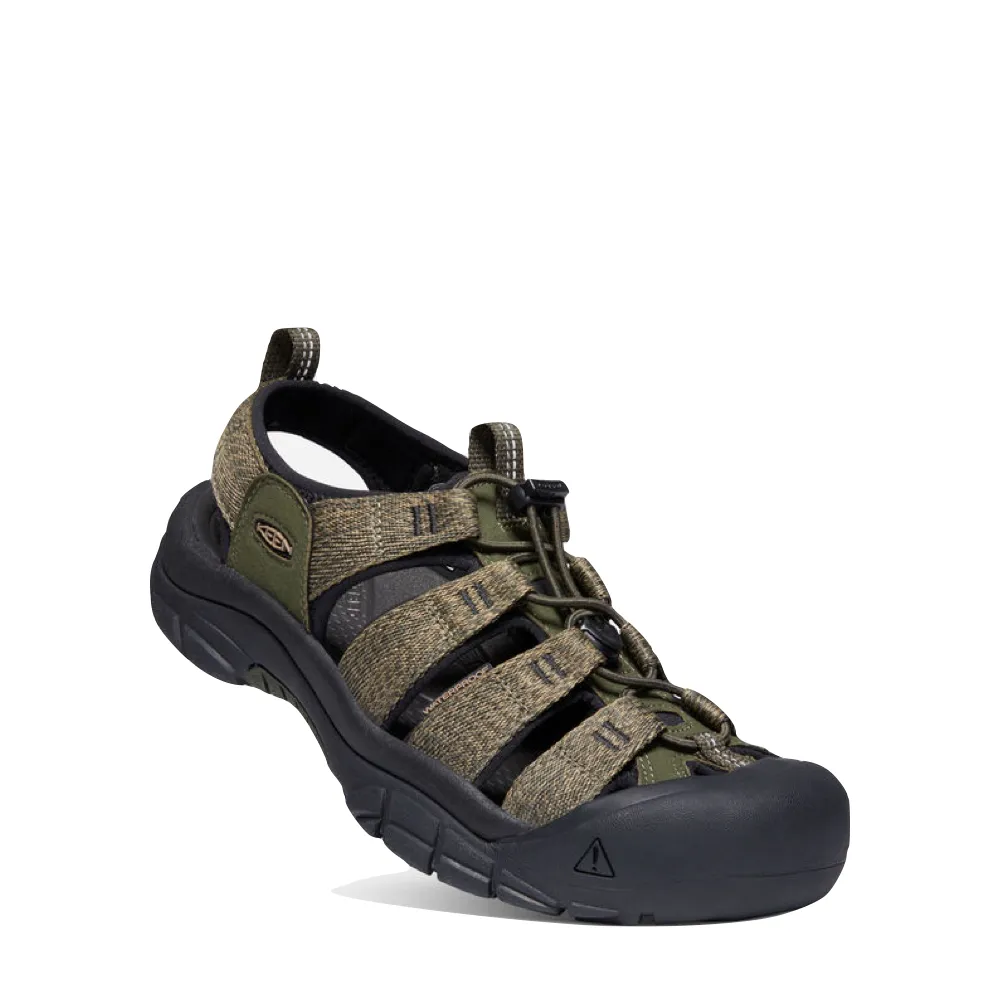 KEEN Men's Newport H2 Waterproof Sandal in Forest Night