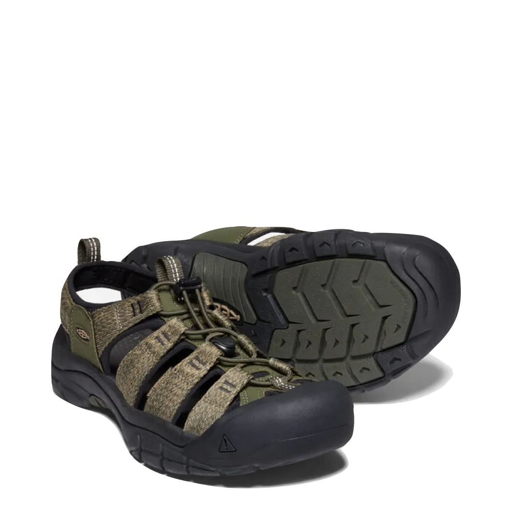 KEEN Men's Newport H2 Waterproof Sandal in Forest Night