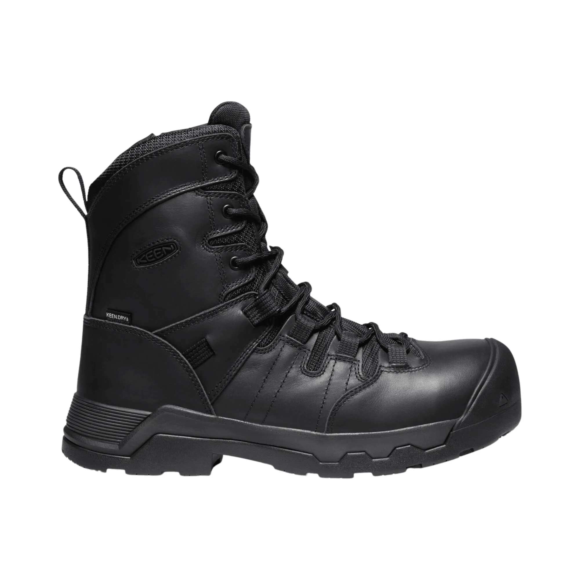 Keen Oshawa CSA 8" Side Zip WP Black