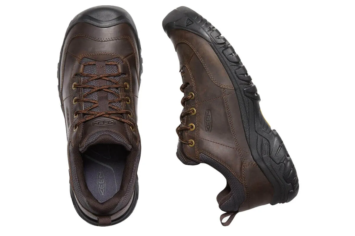 Keen Targhee III Oxford Mens D Dark Earth Mulch Mens