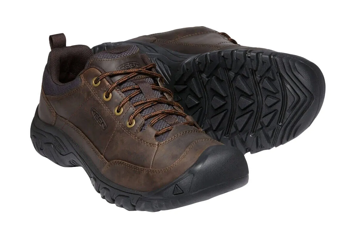 Keen Targhee III Oxford Mens D Dark Earth Mulch Mens