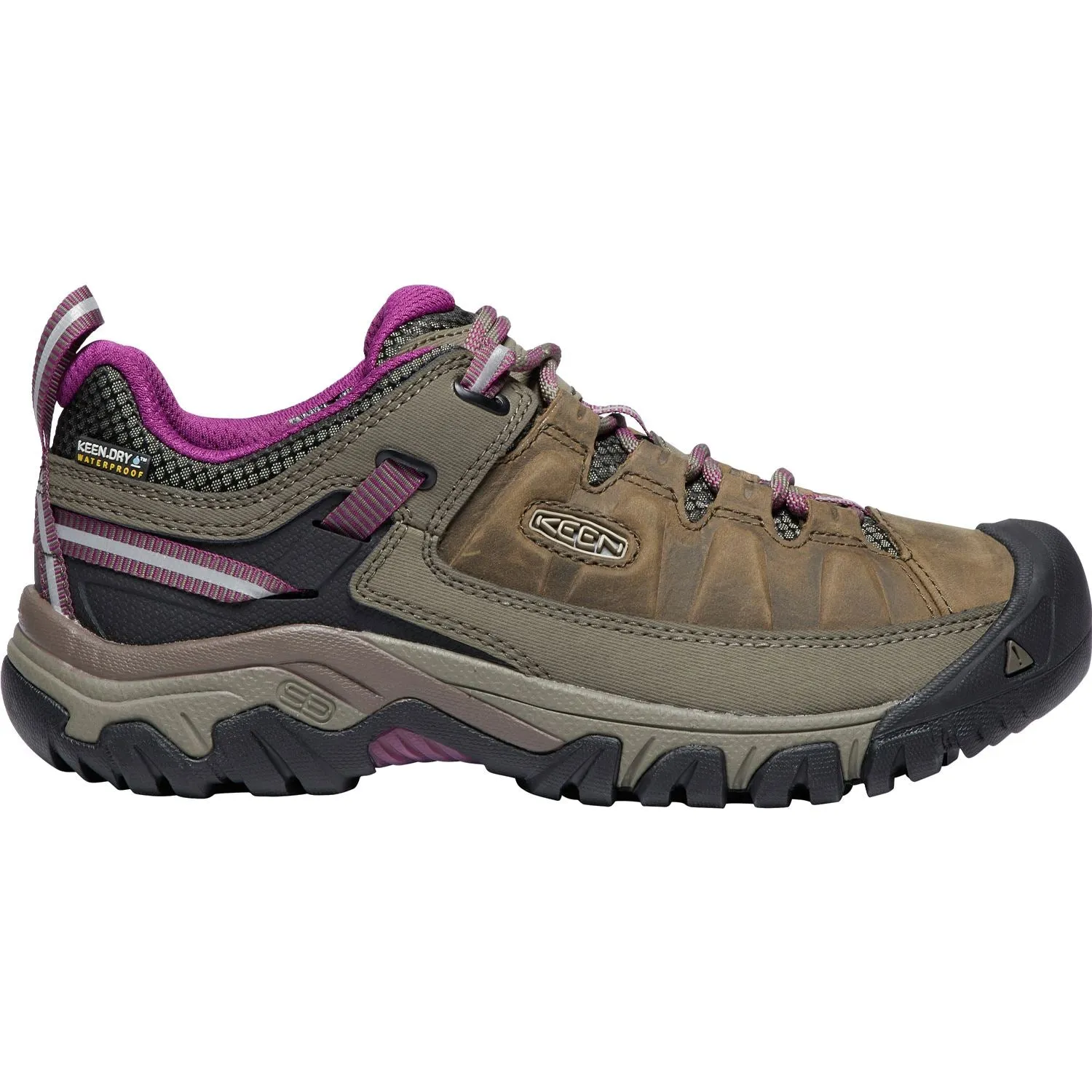 KEEN TARGHEE III WATERPROOF WOMEN'S WEISS/BOYSENBERRY - FINAL SALE!