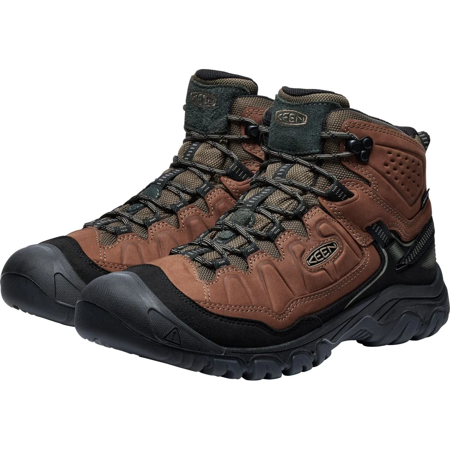 KEEN TARGHEE IV WATERPROOF HIKING BOOT MEN'S MEDIUM AND WIDE