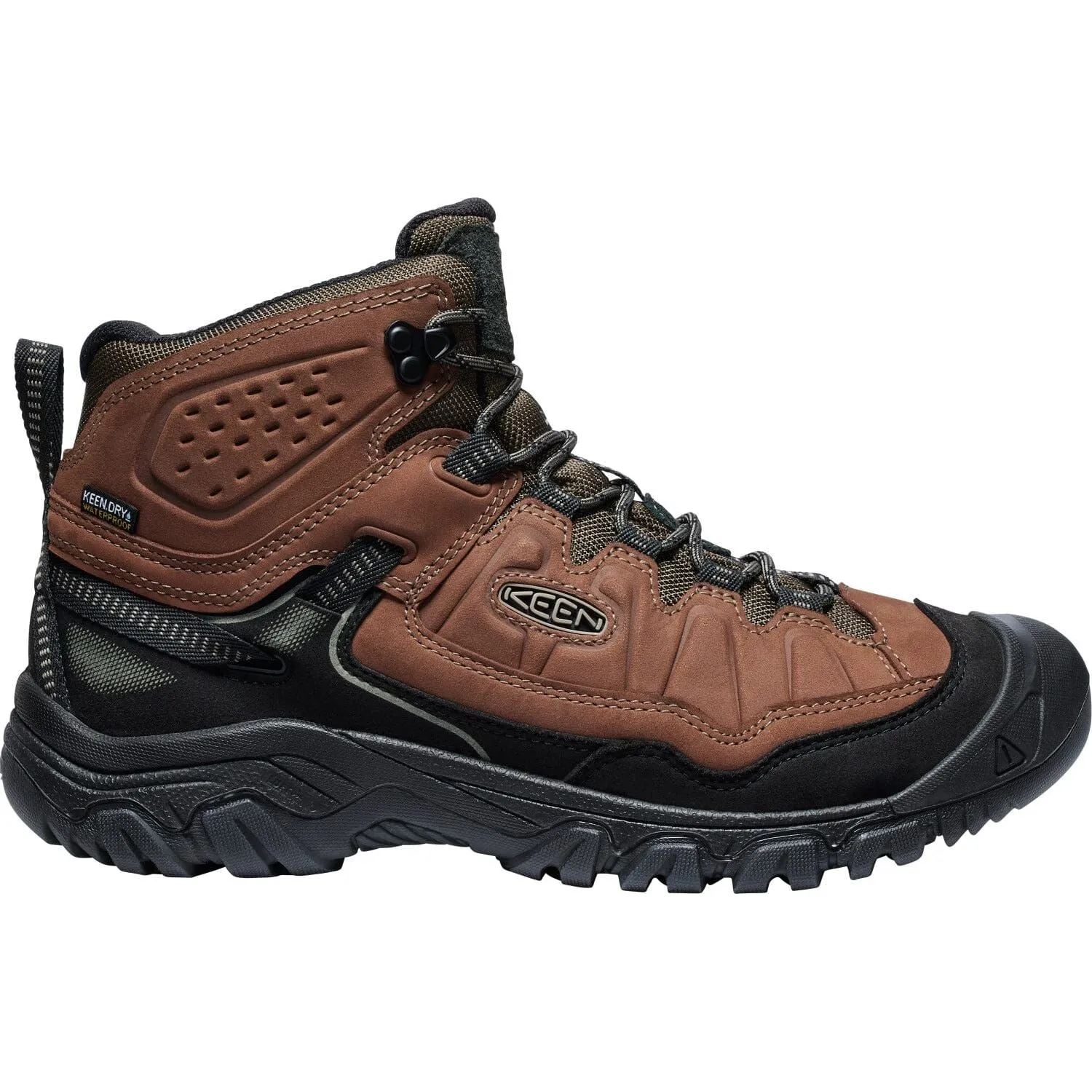 KEEN TARGHEE IV WATERPROOF HIKING BOOT MEN'S MEDIUM AND WIDE