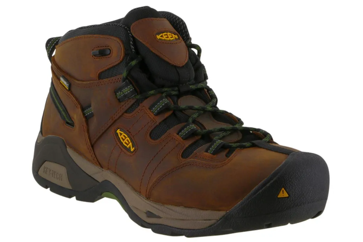 Keen Utility Detroit XT Mid Steel Toe WP Boot Brown