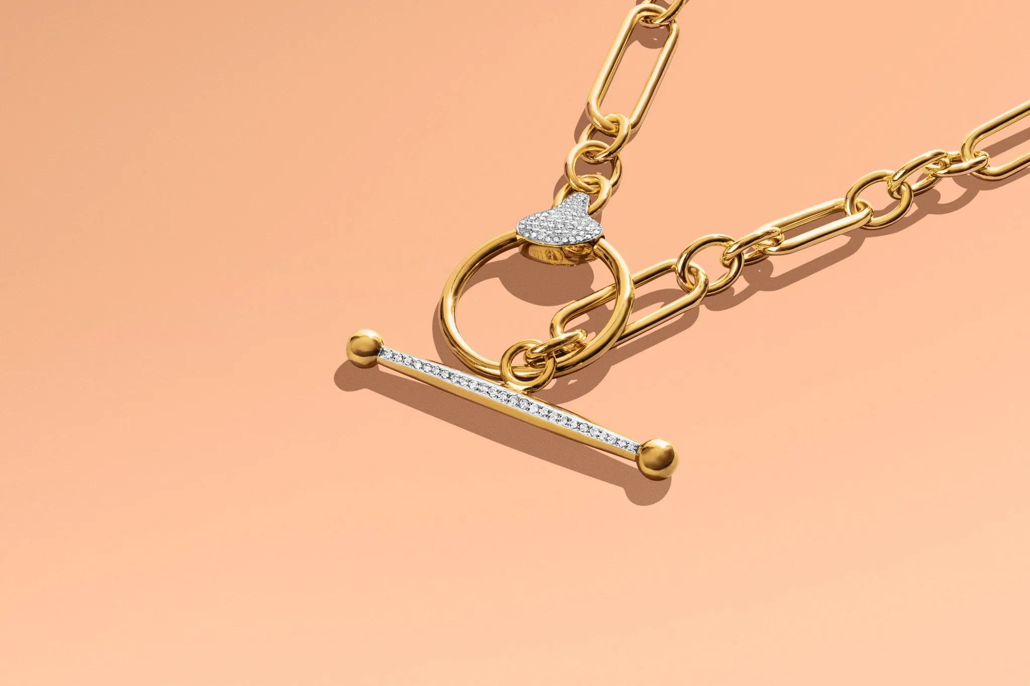 Le' Champion Toggle Necklace | Gold