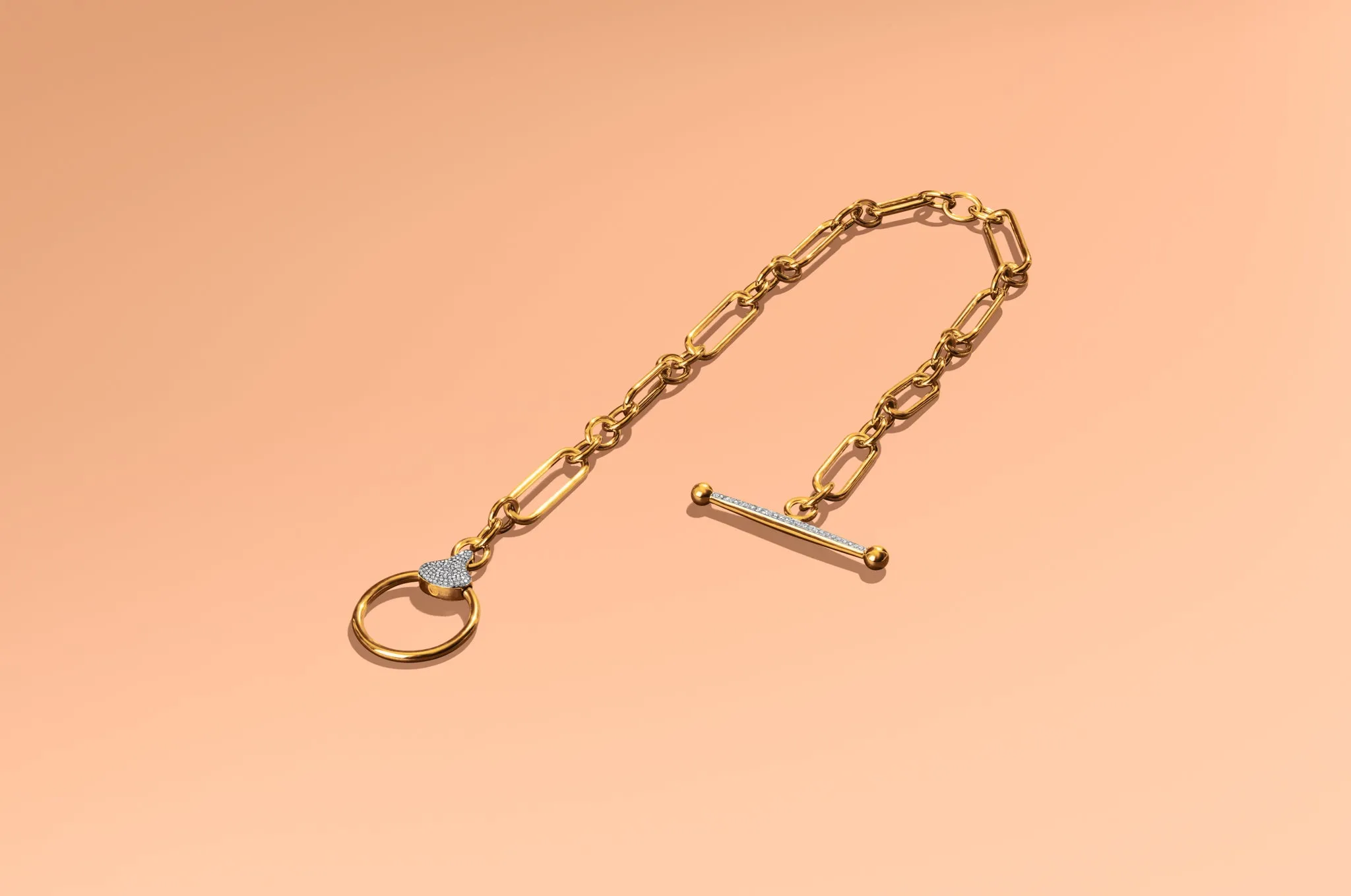 Le' Champion Toggle Necklace | Gold