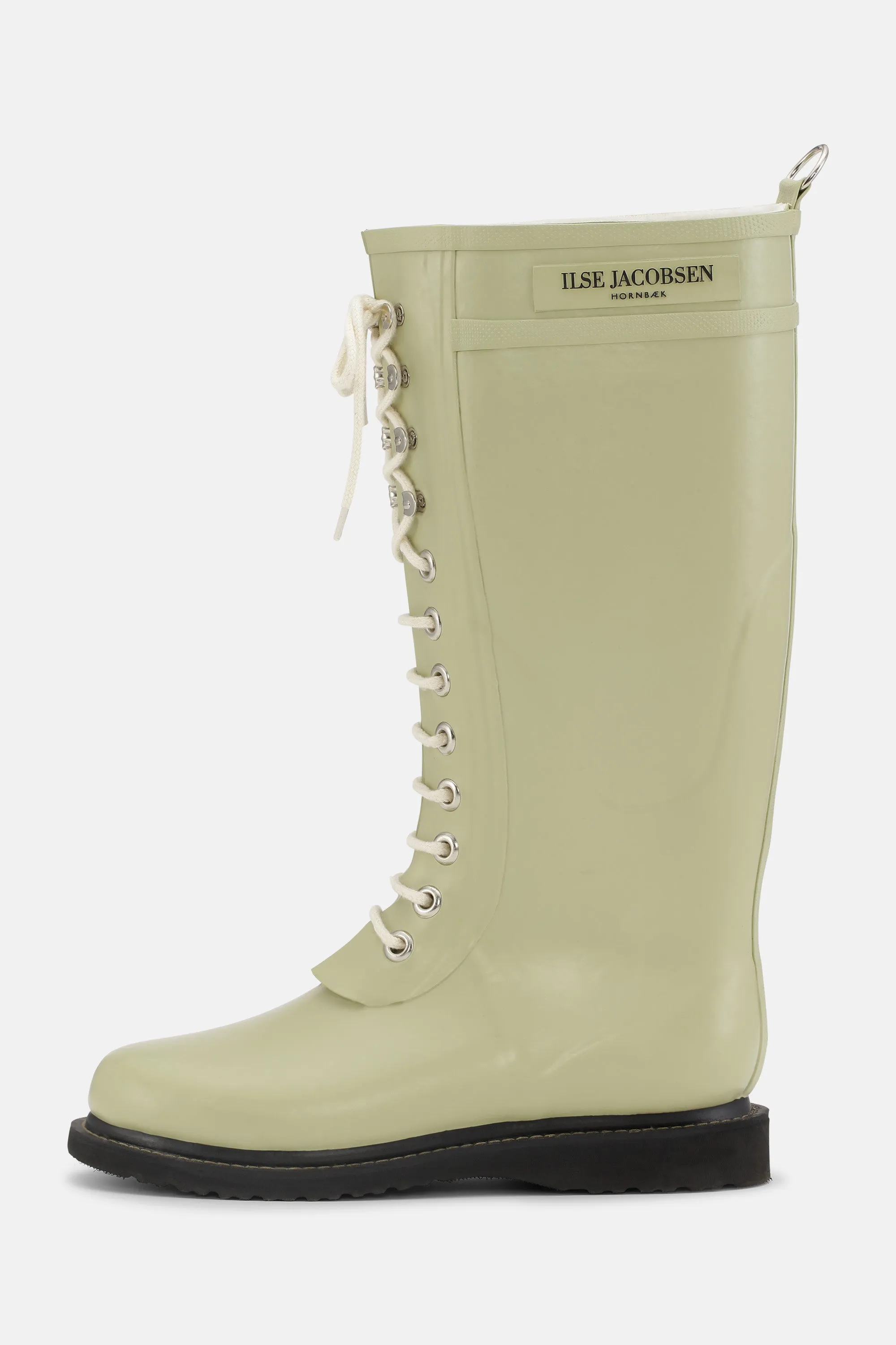 Long Rubber Boots - Olive Grass