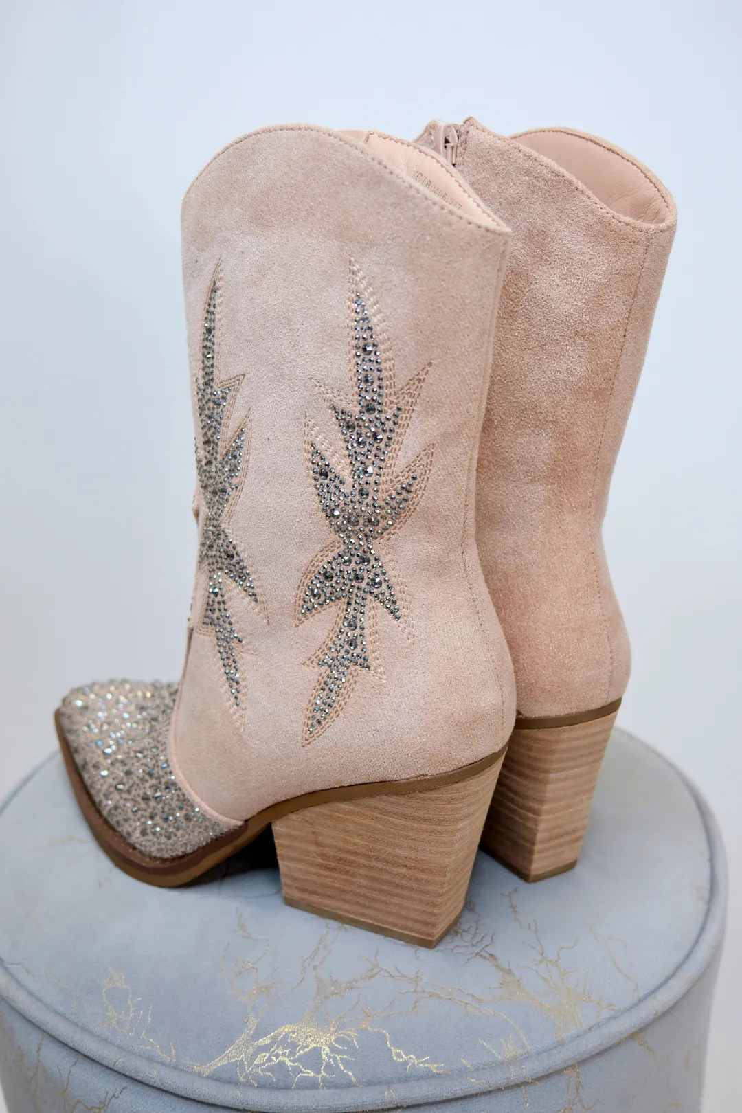 Lux Rhinestone Boots