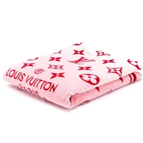 LV Logo Print Towel