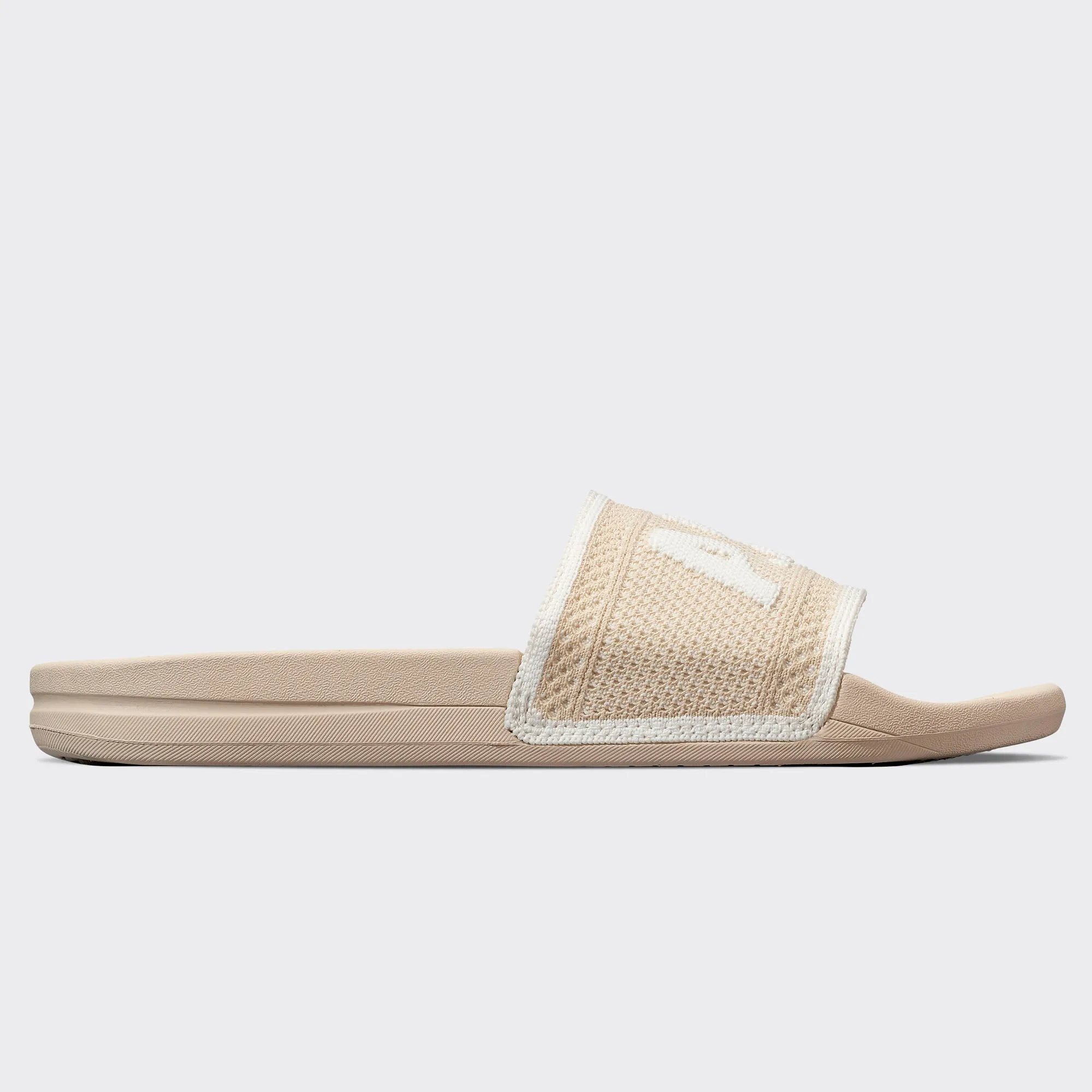 Men's Big Logo TechLoom Slide Beach / Ivory