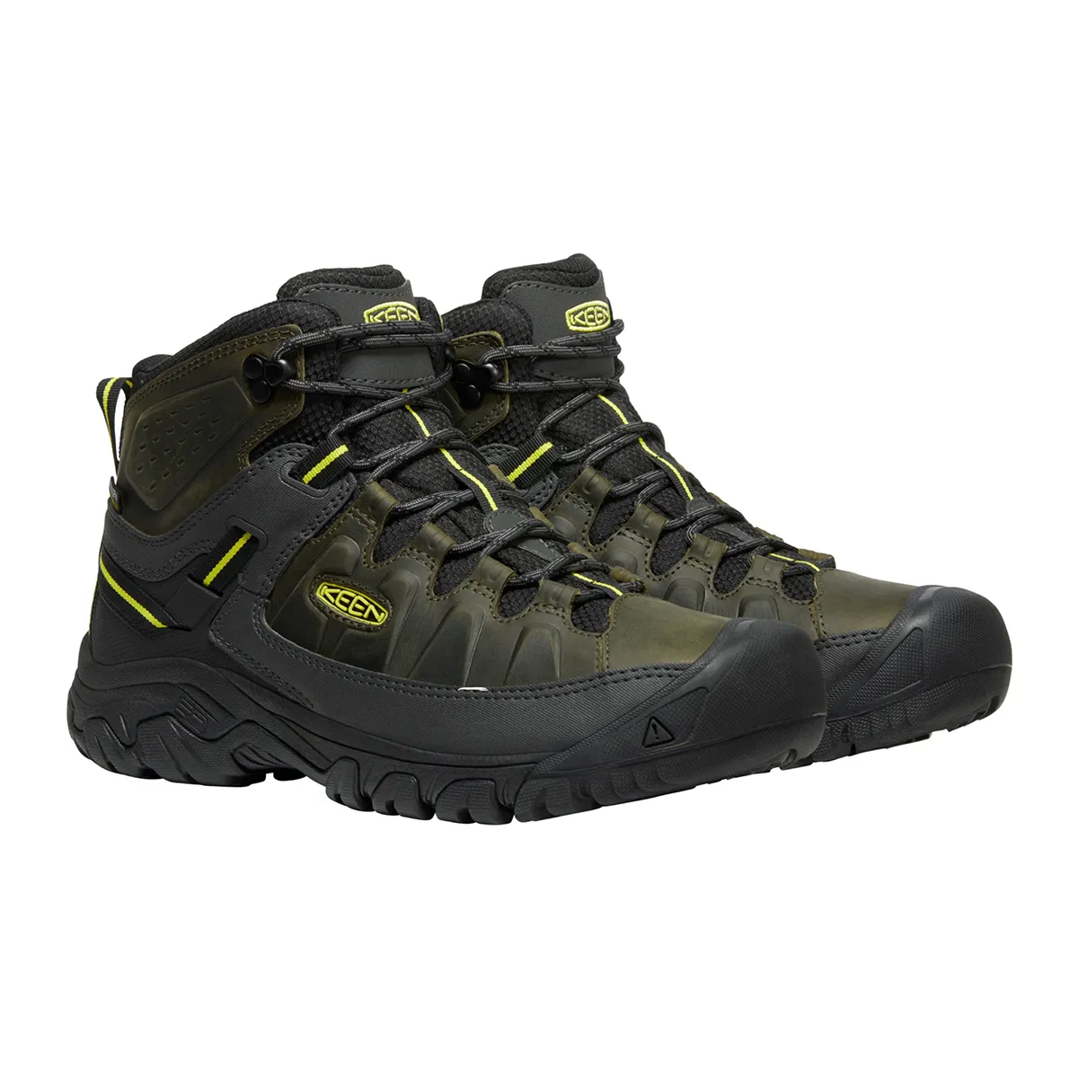 Men's Targhee Iii Mid Waterproof Forest Night Evening Primrose