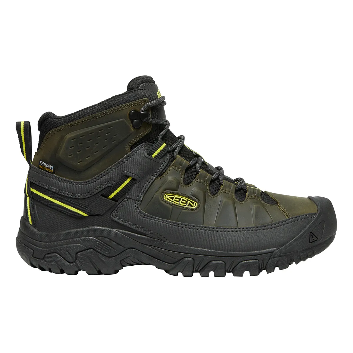 Men's Targhee Iii Mid Waterproof Forest Night Evening Primrose