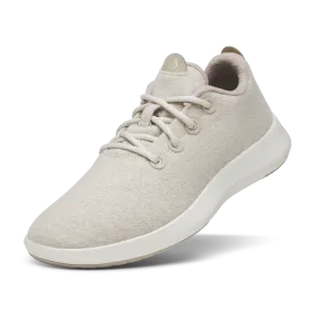 Men's Wool Runner Mizzles - Stony Cream (Natural White Sole)