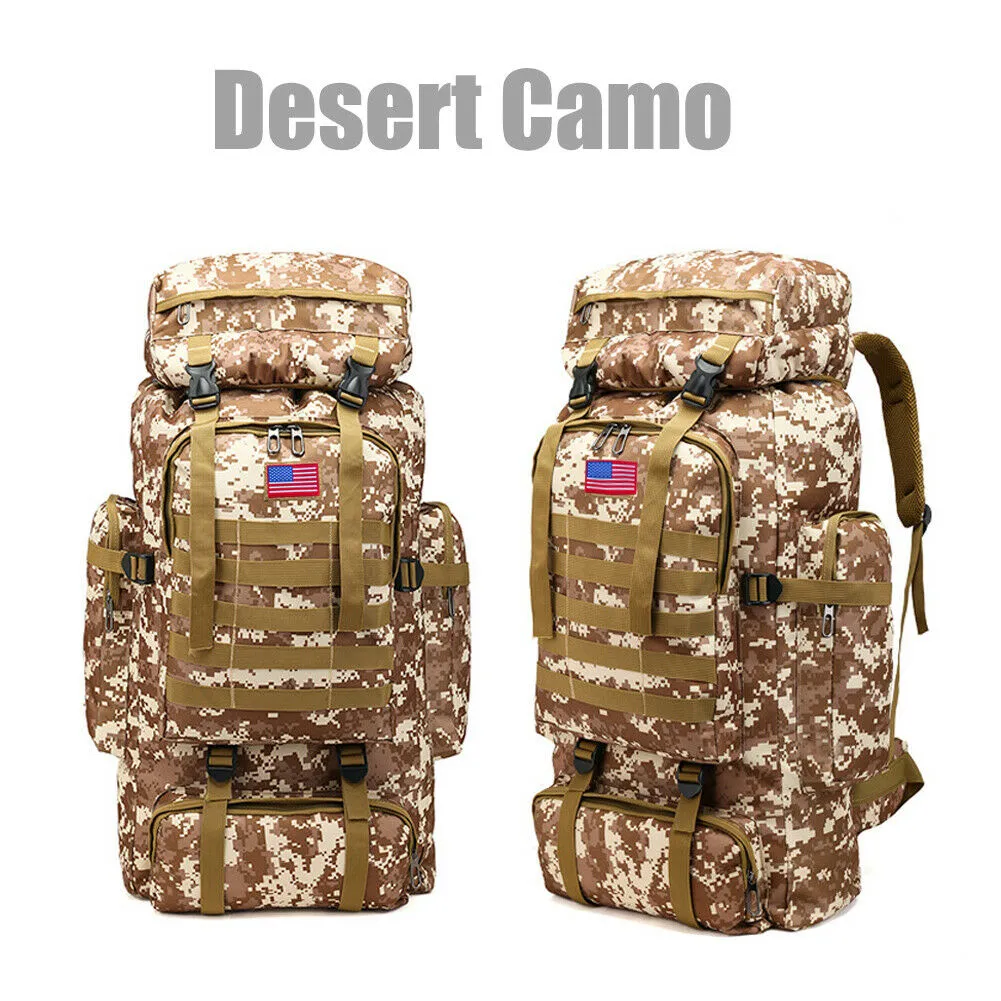 Military Outdoor Tactical Shoulder Backpack Camping Hiking Bag