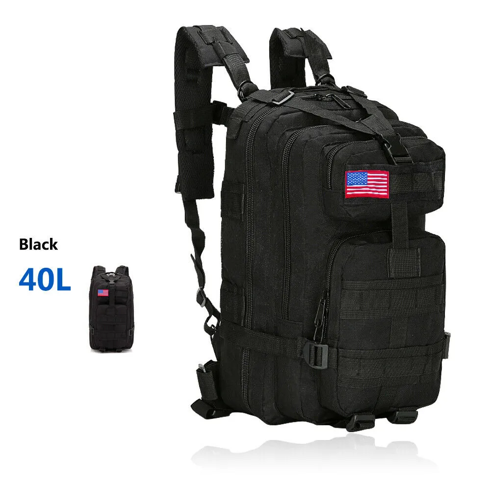 Military Outdoor Tactical Shoulder Backpack Camping Hiking Bag