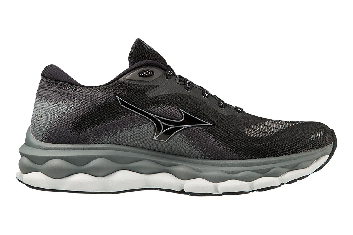 Mizuno Wave Sky 7 D Black/Silverstar/Stormy Weather Womens