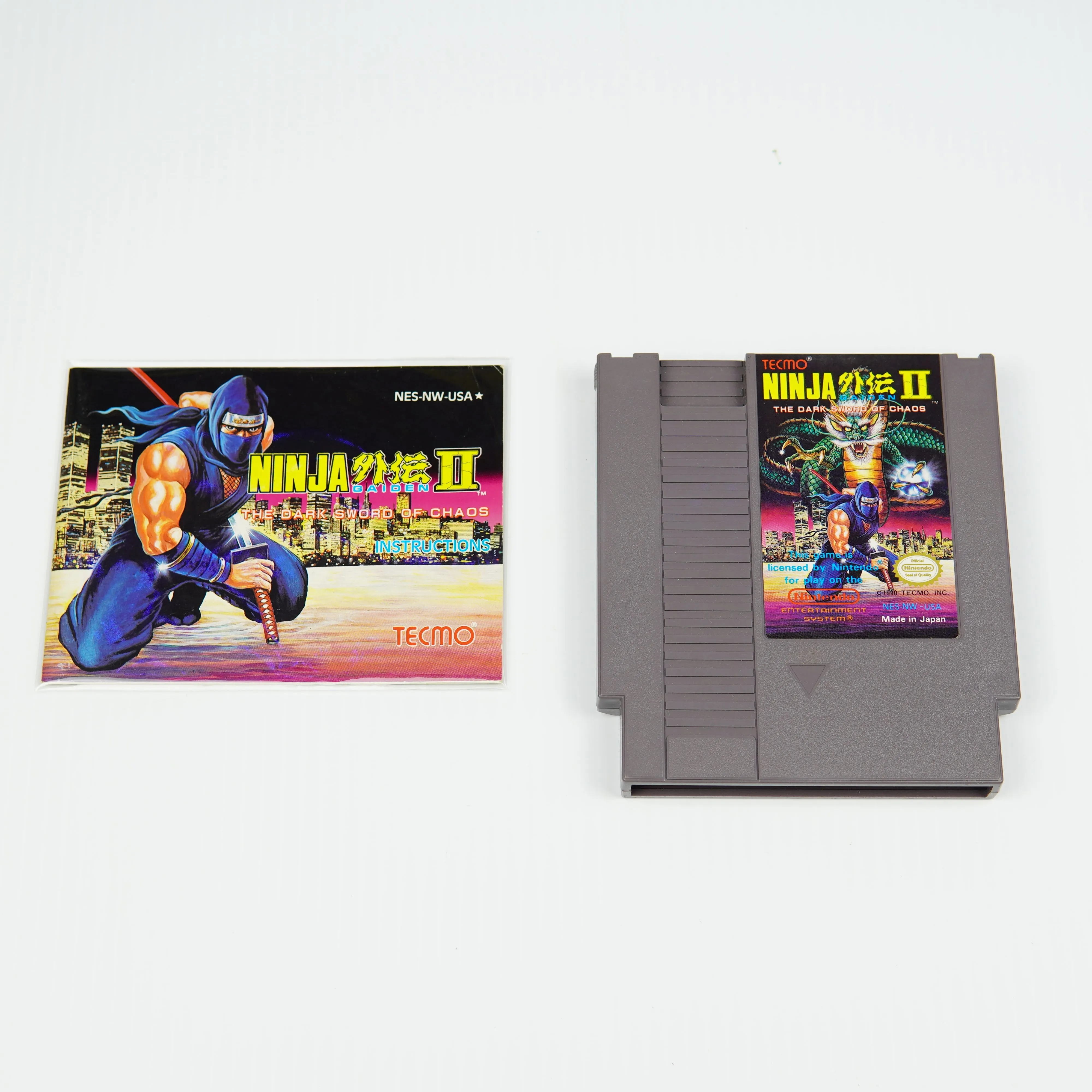 Ninja Gaiden II - NES - Complete in Box