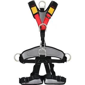 Outdoor Rock Climbing Gear Safety Seat Belt Rappelling Fire Rescuing