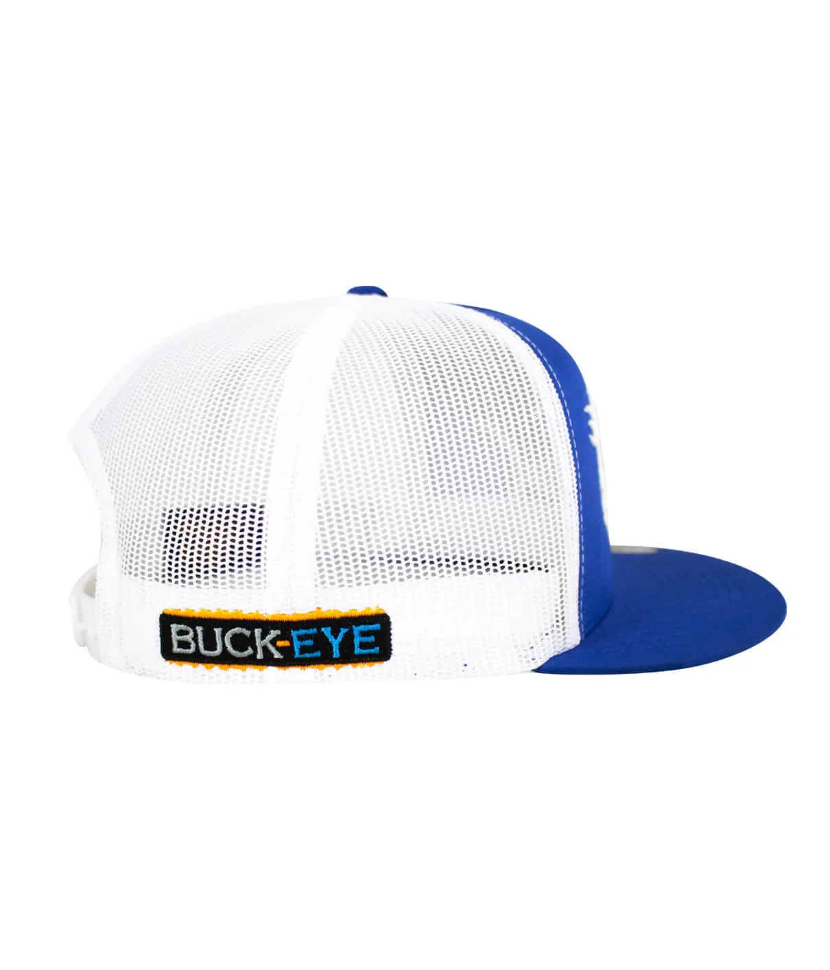 "Buck-Eye 3-D" Unisex Snapback Trucker Hat (Available In Evening Glow Thread)