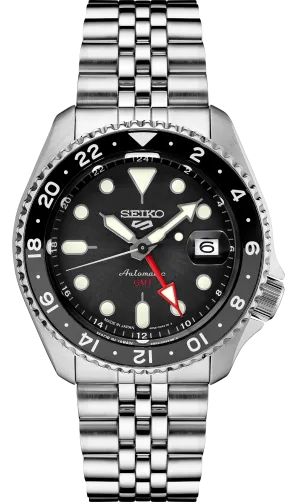 Seiko 5 Sports SKX Sports Style GMT Series Black dial