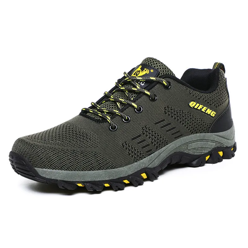 Tech mesh face Breathable hiking shoes