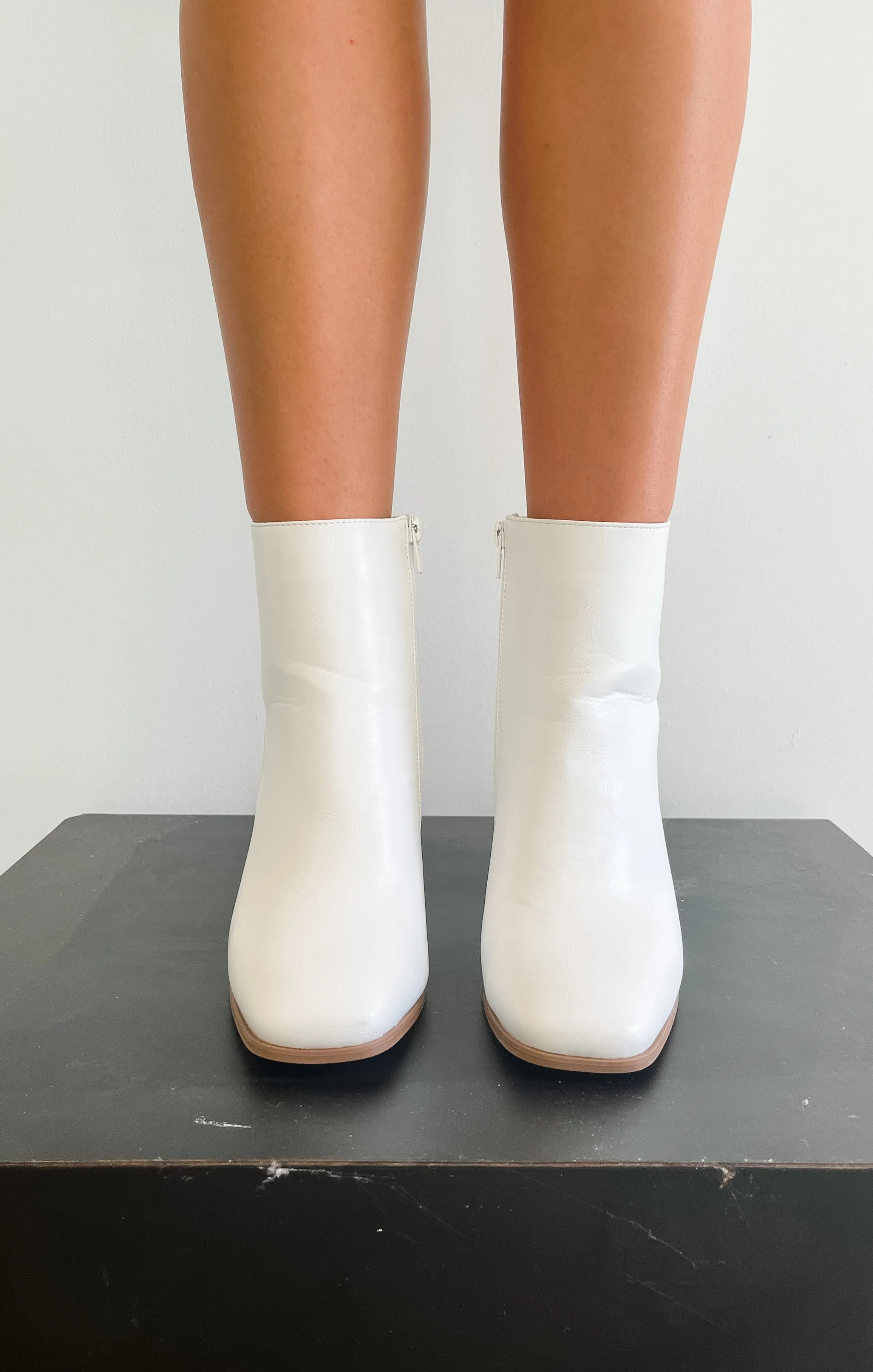 The Calma Bootie (White)