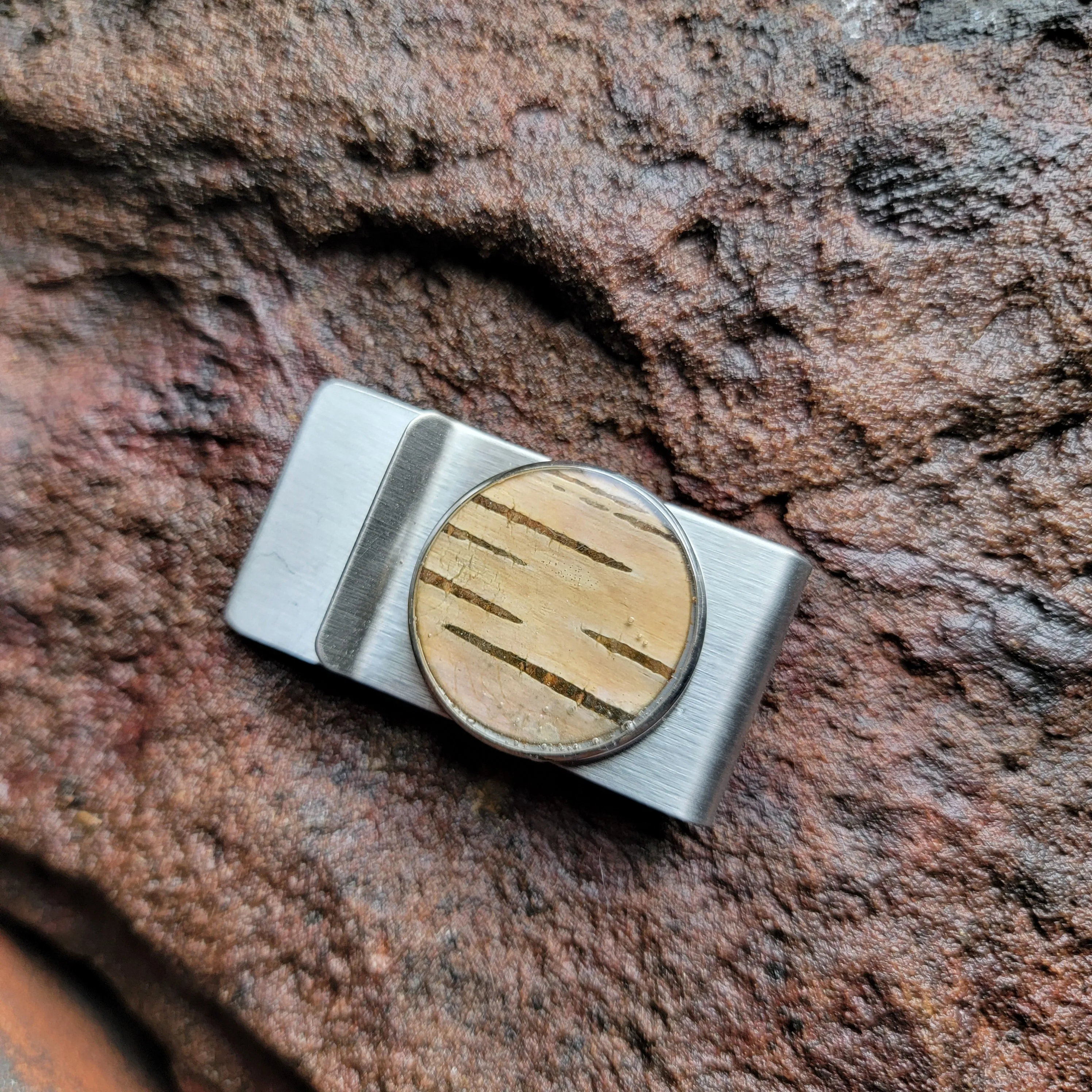 The James - Our Birch Money Clip