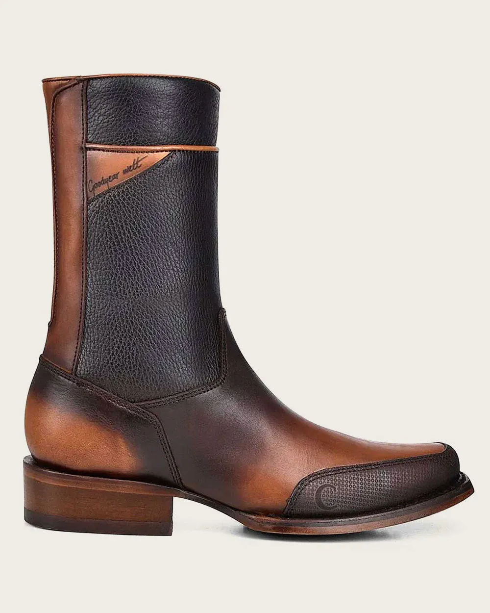 Urban faded brown boot