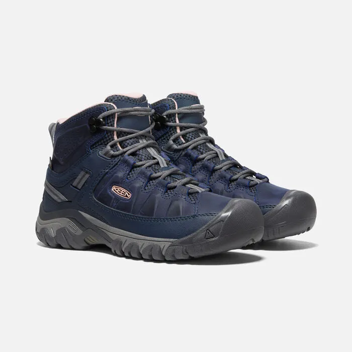 Women's Targhee Iii Mid Waterproof Vintage Indigo Peachy Keen