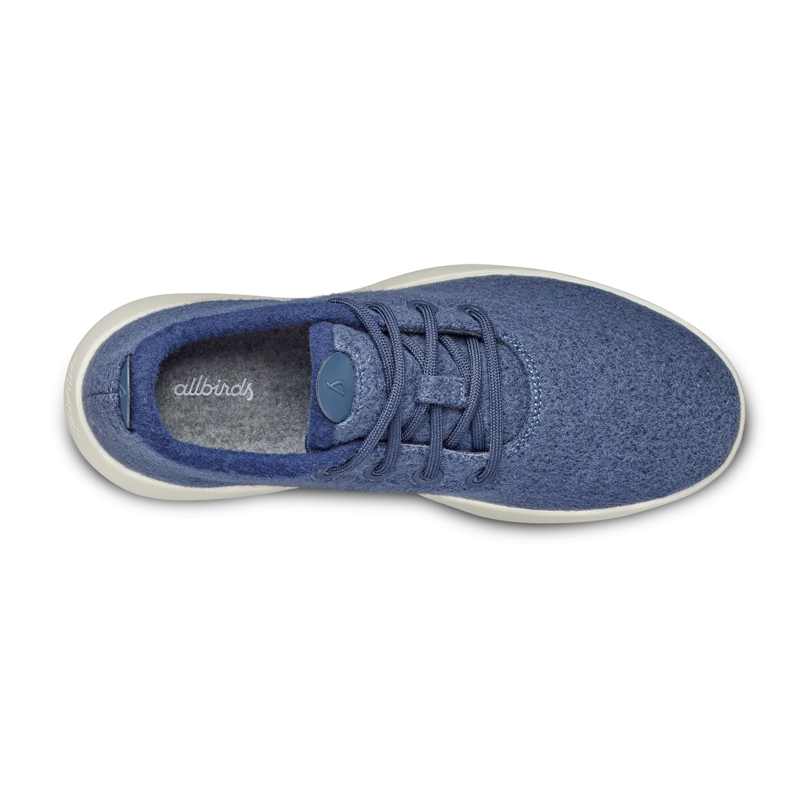 Women's Wool Runner Mizzles - Hazy Indigo (Natural White Sole)