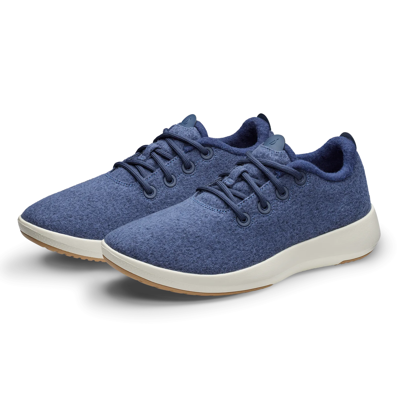 Women's Wool Runner Mizzles - Hazy Indigo (Natural White Sole)