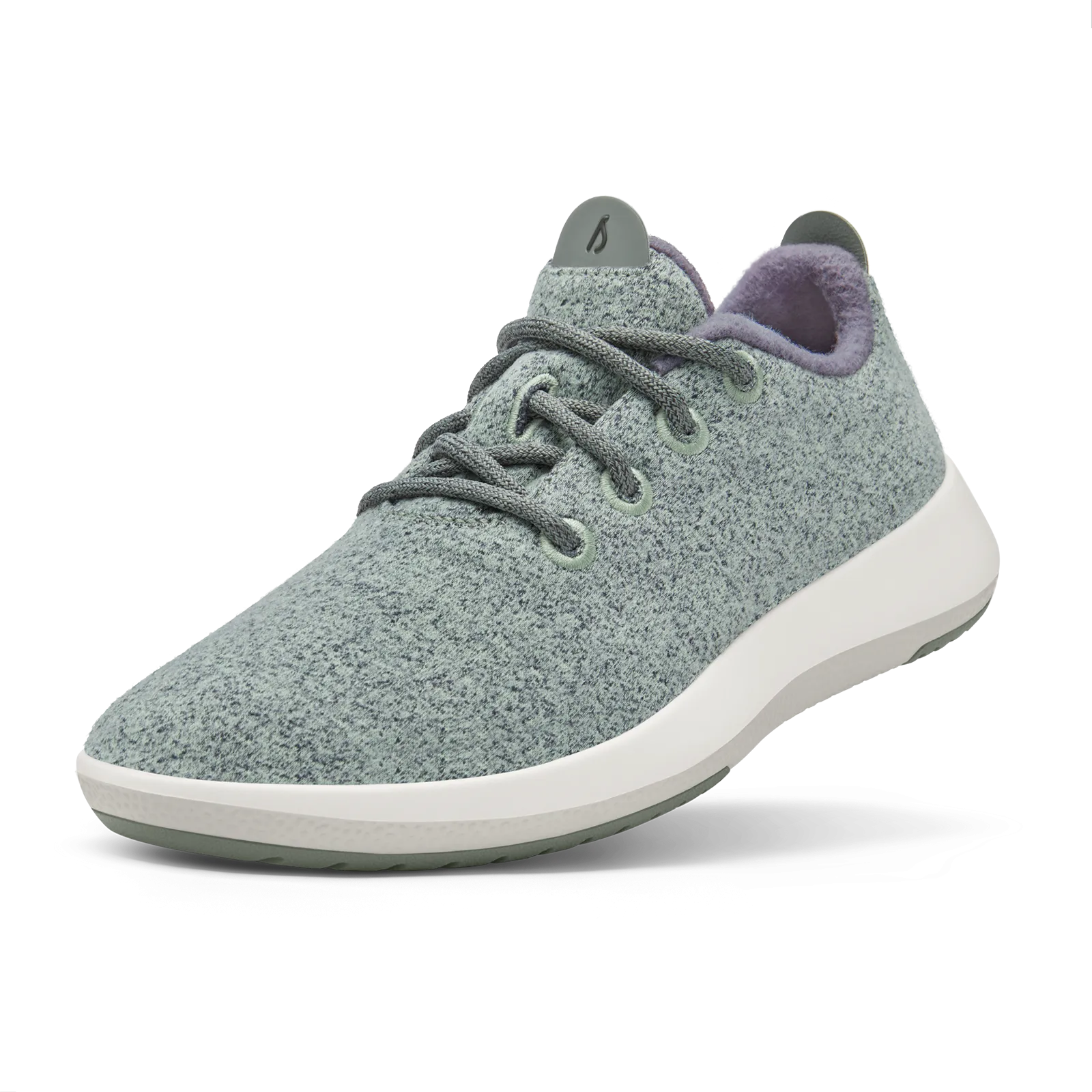 Women's Wool Runner Mizzles - Hazy Pine (Natural White Sole)