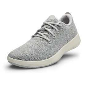 Women's Wool Runner Mizzles - Light Grey (Natural White Sole)