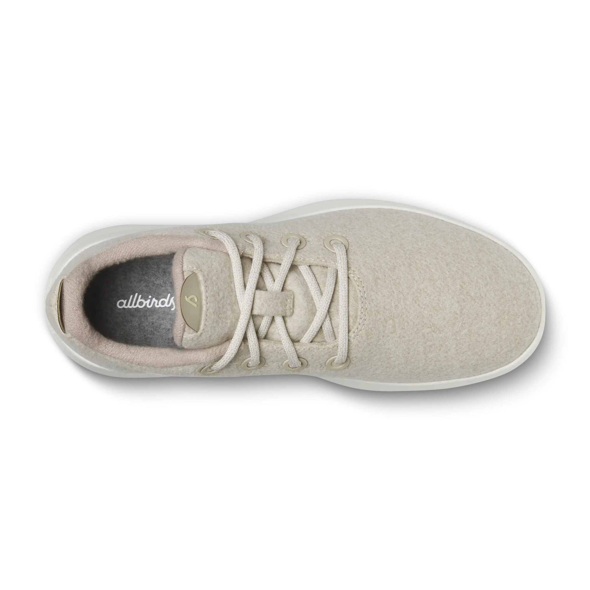 Women's Wool Runner Mizzles - Stony Cream (Natural White Sole)