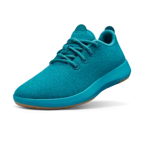 Women's Wool Runner Mizzles - Thrive Teal (Thrive Teal Sole)