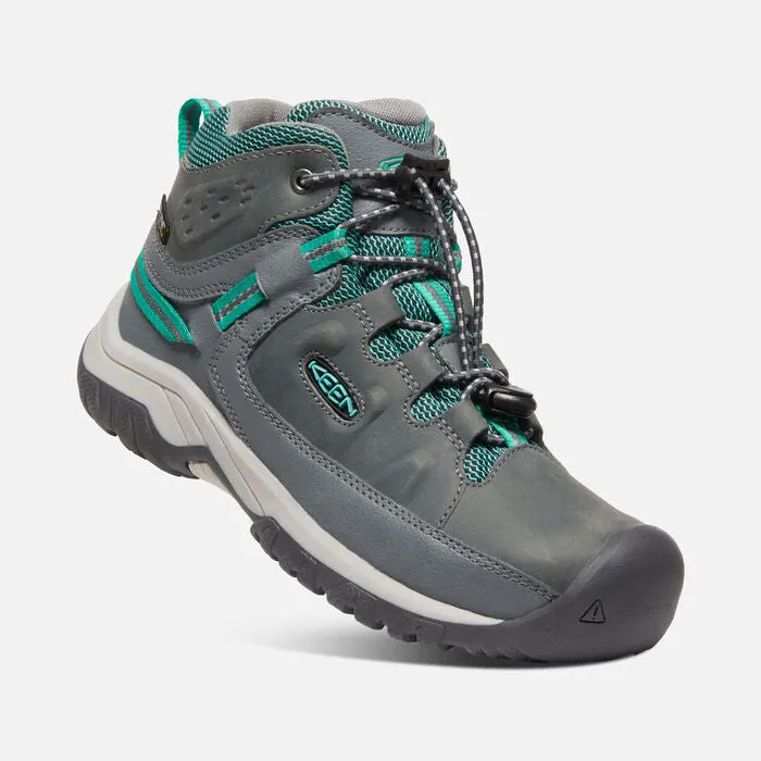 Youth Targhee Mid Waterproof Steel Grey Porcelain