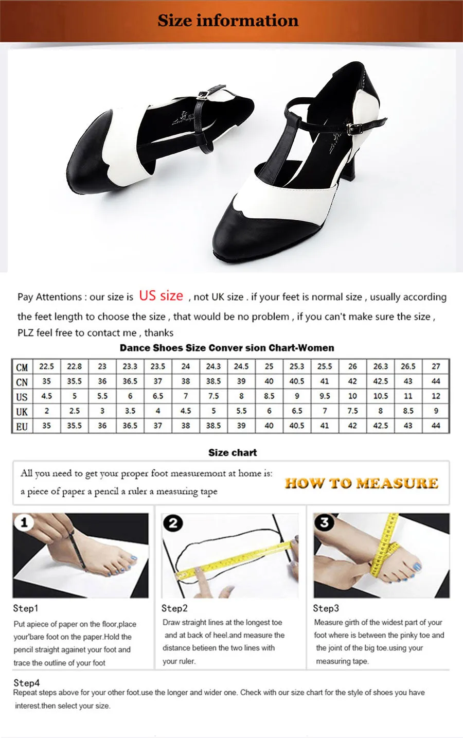 #Z699 Women's Genuine Leather Rock and Roll Dance Shoes