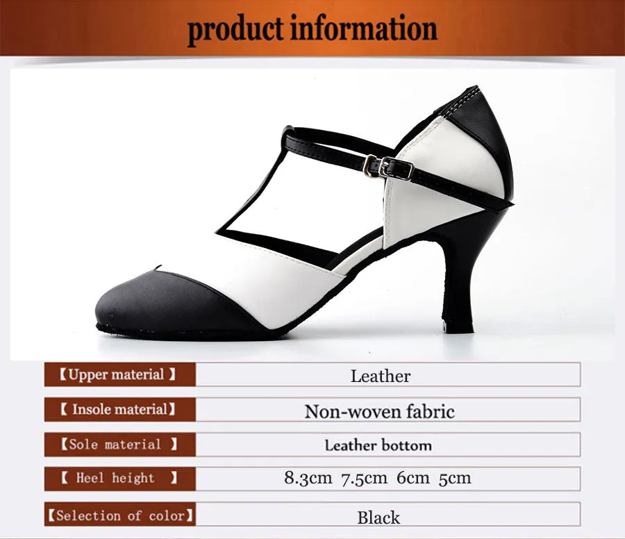 #Z699 Women's Genuine Leather Rock and Roll Dance Shoes